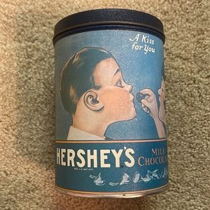Hershey Kisses Vintage Tin